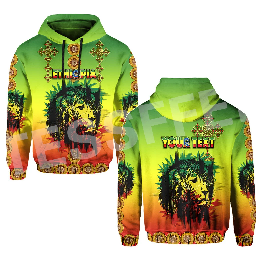 Newest Custom Name Africa Country Flag Lion Ethiopia Reggae Tribel Tattoo Tracksuit 3DPrint Unisex Casual Funny Jacket Hoodies A
Newest Custom Name Africa Country Flag Lion Ethiopia Reggae Tribel Tattoo Tracksuit 3DPrint Unisex Casual Funny Jacket Hoodies A