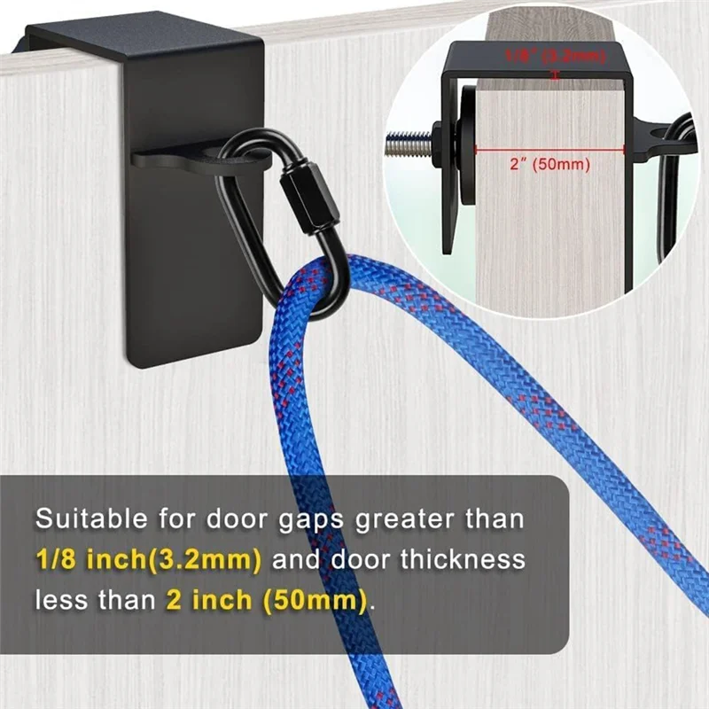 AEF6-Heavy Duty Door Anchor Attachment For Fitness Strap Resistance Bands Garage Home Gym Strength Training Easy To Use
AEF6-Heavy Duty Door Anchor Attachment For Fitness Strap Resistance Bands Garage Home Gym Strength Training Easy To Use