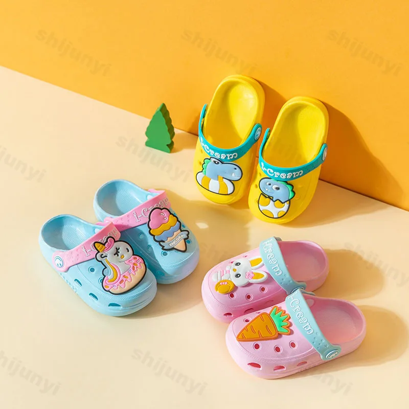 Children's Slippers 2026 Summer Unicorn Cartoon Cute Fashion Home Garden Shoes Baby Clogs Boys Girls Thick Sole Toddler Sandals
Children's Slippers 2026 Summer Unicorn Cartoon Cute Fashion Home Garden Shoes Baby Clogs Boys Girls Thick Sole Toddler Sandals
