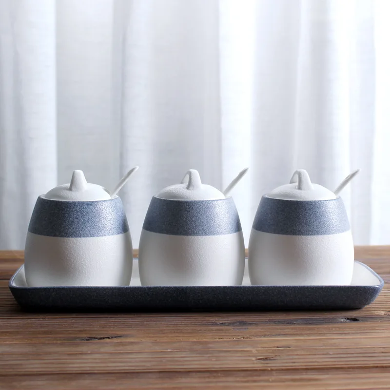 Japan style snowflake glaze ceramic cruet jar salt shaker bottle set supplies seasoning canister set kitchen seasoning organizer
Japan style snowflake glaze ceramic cruet jar salt shaker bottle set supplies seasoning canister set kitchen seasoning organizer