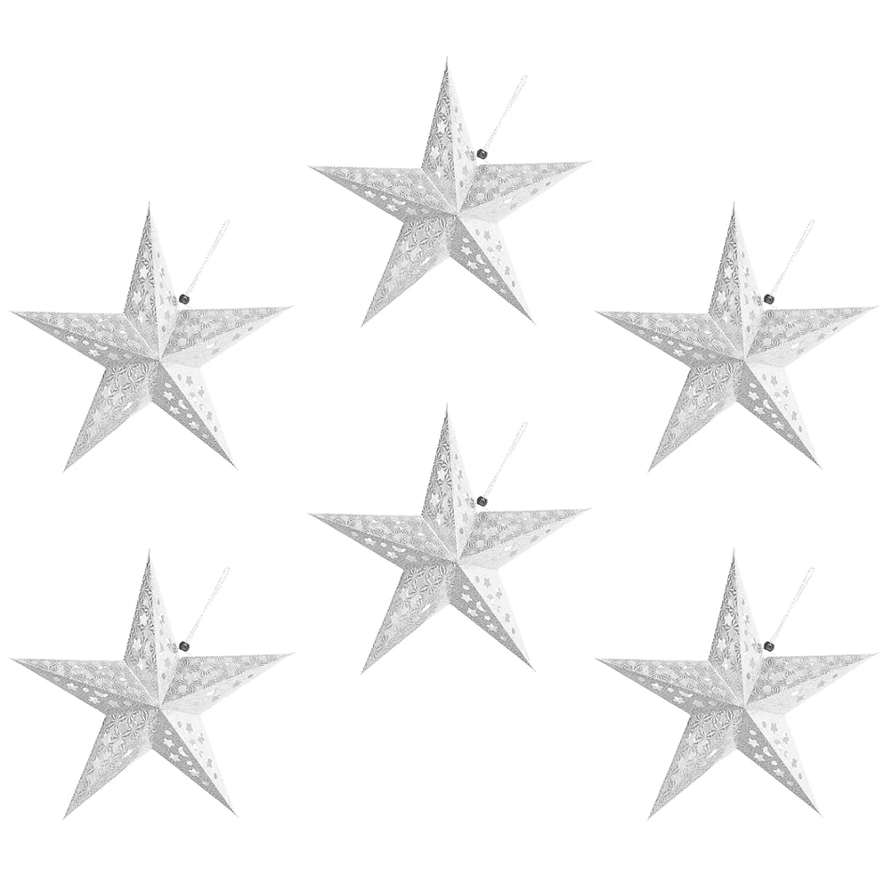 6 Pcs Pentagram Origami Star Lampshade Lampshades for Table Lanterns Paper Hanging Party Decoration
6 Pcs Pentagram Origami Star Lampshade Lampshades for Table Lanterns Paper Hanging Party Decoration