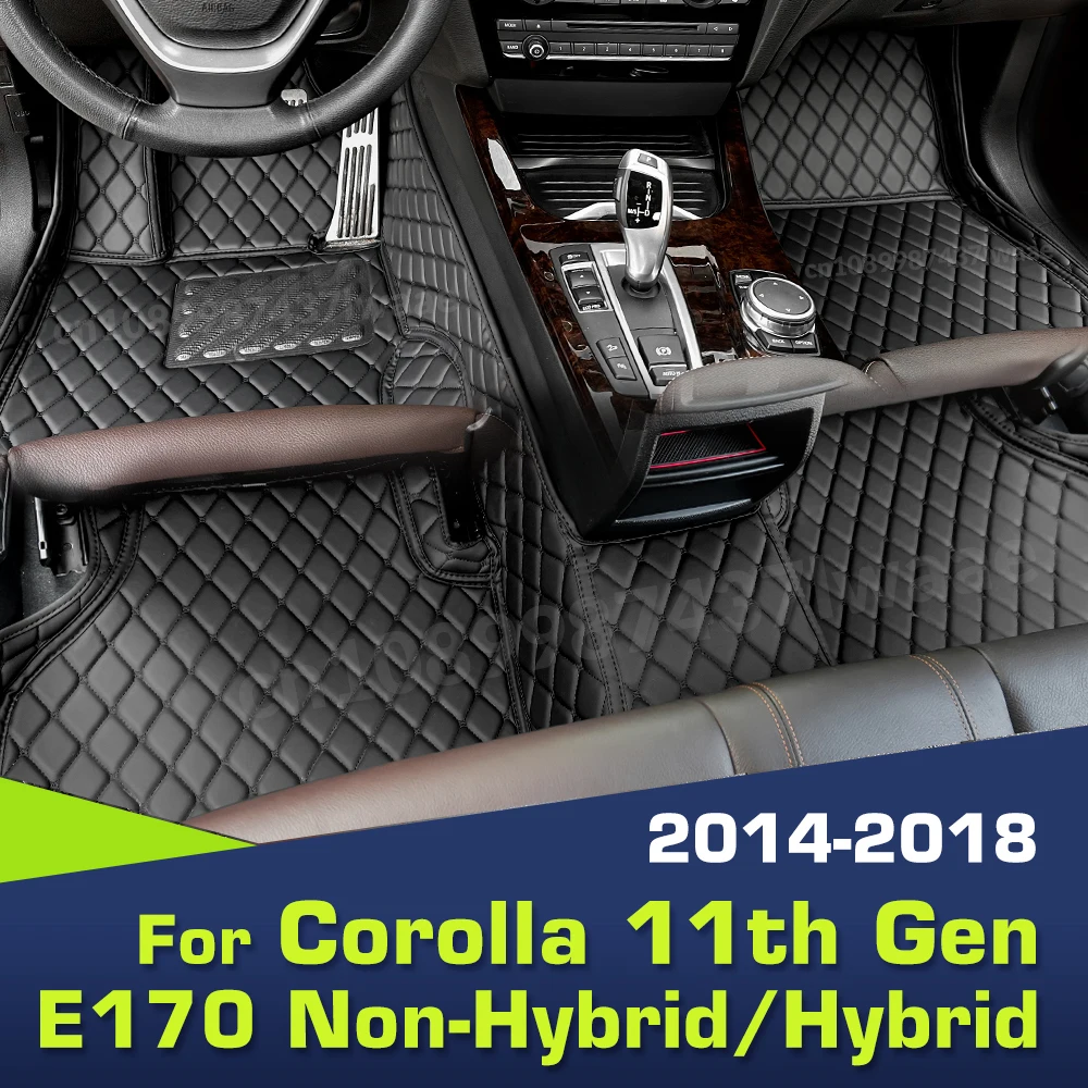 Автомобильные коврики для Toyota Corolla 11-го поколения, негибридные/гибридные 2014 2015 2016 2017 2018, ковер на заказ, аксессуары для интерьера
Автомобильные коврики для Toyota Corolla 11-го поколения, негибридные/гибридные 2014 2015 2016 2017 2018, ковер на заказ, аксессуары для интерьера