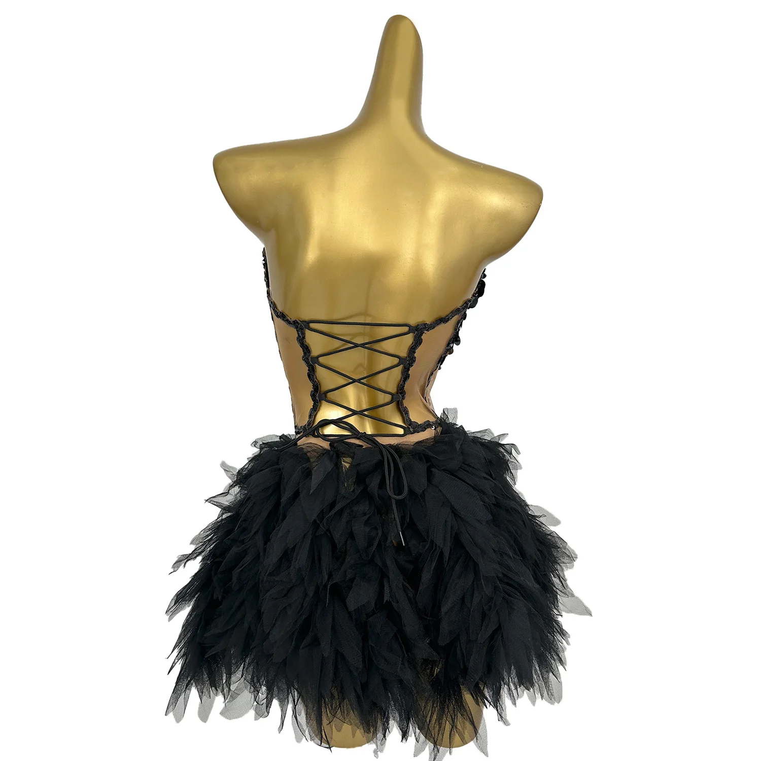 Women Black Party Gogo Dancer Costume Bar Dj Ds Mini Dresses Birthday Party Stage Rave Outfits 2-Piece Set Sequin Dress Yekong
Women Black Party Gogo Dancer Costume Bar Dj Ds Mini Dresses Birthday Party Stage Rave Outfits 2-Piece Set Sequin Dress Yekong