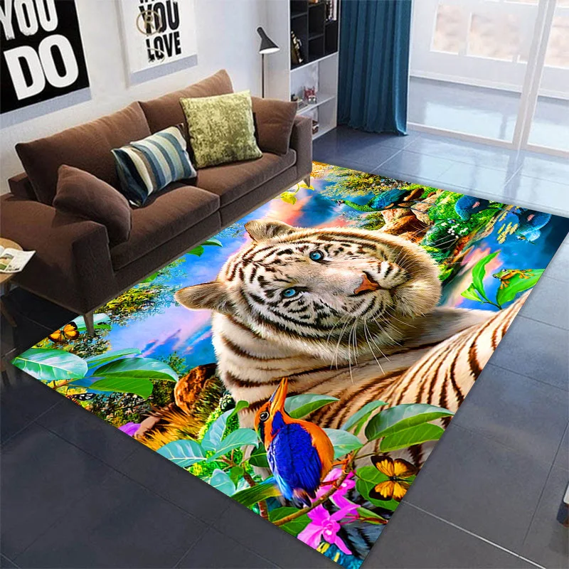 3D Животные, искусство, ковры для гостиной, спальни, большая площадь, мягкий Домашний напольный коврик для детской комнаты
3D Животные, искусство, ковры для гостиной, спальни, большая площадь, мягкий Домашний напольный коврик для детской комнаты