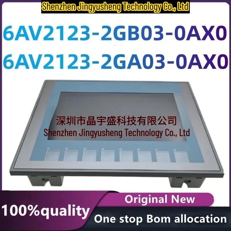100% New HMI, KTP700 7" TFT Display, 6AV2123-2GB03-0AX0(PROFINET), 6AV2123-2GA03-0AX0(PROFIBUS DP), New
100% New HMI, KTP700 7" TFT Display, 6AV2123-2GB03-0AX0(PROFINET), 6AV2123-2GA03-0AX0(PROFIBUS DP), New