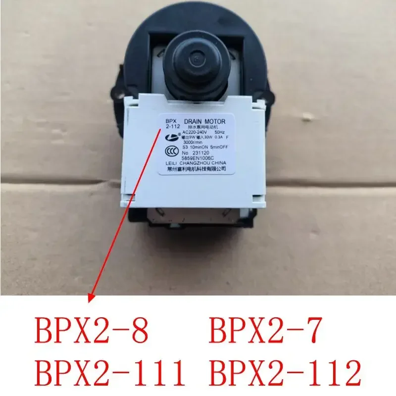 For LG washing machine BPX2-8 BPX2-7 BPX2-111 BPX2-112 drain pump motor WD-N12235D WD-N10230D WD-N10270D
For LG washing machine BPX2-8 BPX2-7 BPX2-111 BPX2-112 drain pump motor WD-N12235D WD-N10230D WD-N10270D