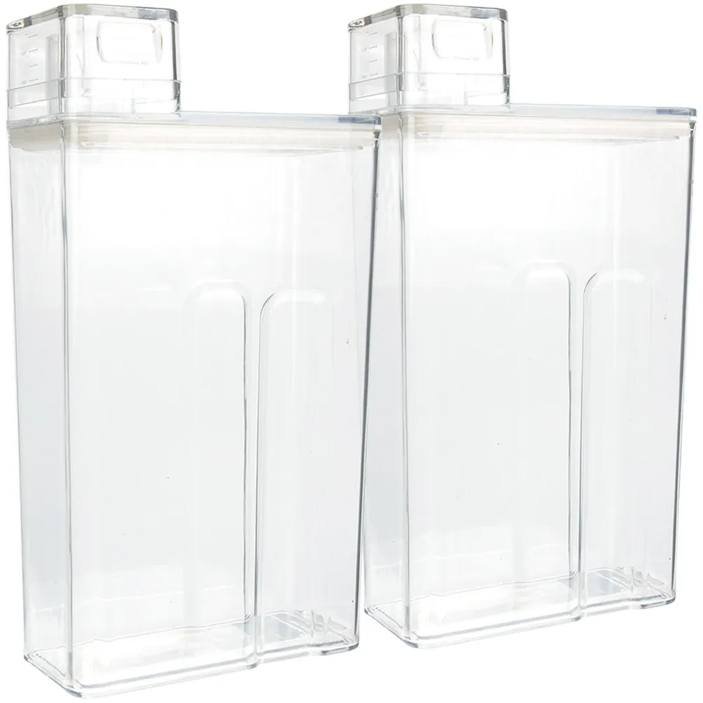 2Pcs Laundry Powder Holder Transparent Sub Bucket Large Capacity Storage Bucket for Laundry Soap Dispenser Lotion Bin Refillable
2Pcs Laundry Powder Holder Transparent Sub Bucket Large Capacity Storage Bucket for Laundry Soap Dispenser Lotion Bin Refillable
