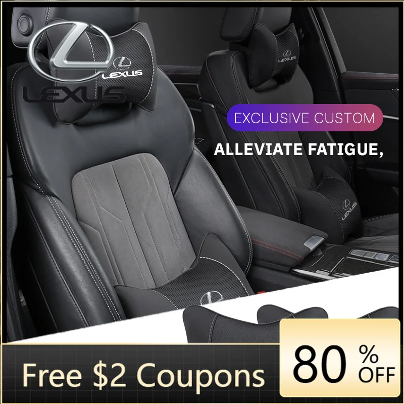 Emblems Car Seat Headrest Auto Logo Neck Pillow For Lexus F SPORT LBX NX RX 350h 450h ES UX 300e GS GX LS LX CT LC RC GX460 Ct20
Emblems Car Seat Headrest Auto Logo Neck Pillow For Lexus F SPORT LBX NX RX 350h 450h ES UX 300e GS GX LS LX CT LC RC GX460 Ct20