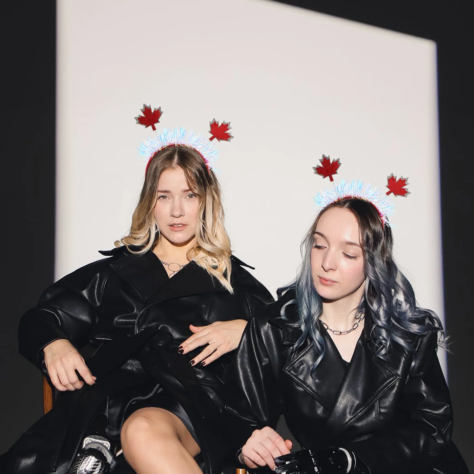 2 шт., повязка на голову с кленовым листом, элегантный аксессуар для волос с мишурой для женщин, вечерние, свадебные, фестивали, канадская национальная праздничная одежда
2 шт., повязка на голову с кленовым листом, элегантный аксессуар для волос с мишурой для женщин, вечерние, свадебные, фестивали, канадская национальная праздничная одежда