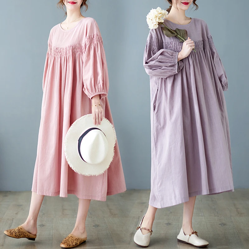 Длинная юбка трапециевидной формы миди в стиле пэчворк из хлопка и льна, круглый фонарь Ne Lantern Sve, длинная юбка с высокой талией, весенняя мода, большие размеры 
Длинная юбка трапециевидной формы миди в стиле пэчворк из хлопка и льна, круглый фонарь Ne Lantern Sve, длинная юбка с высокой талией, весенняя мода, большие размеры