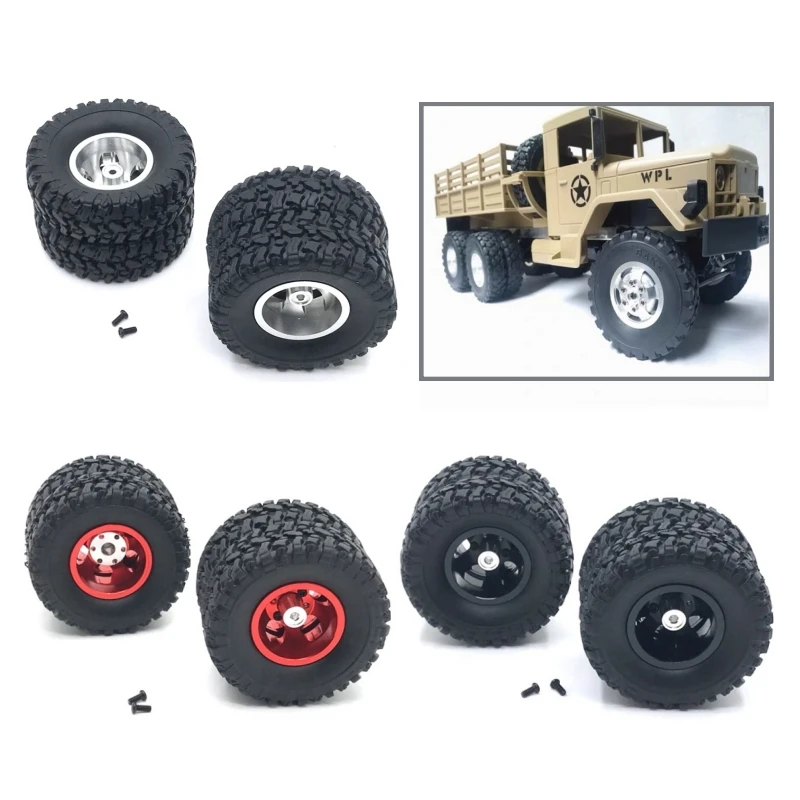 MN 1/12 MN78 WPL 1/16 B14 C24 JJRC Henglong FY Metal Rally Wheel Hub Tires Double Wheels For RC Car Upgrade Parts
MN 1/12 MN78 WPL 1/16 B14 C24 JJRC Henglong FY Metal Rally Wheel Hub Tires Double Wheels For RC Car Upgrade Parts