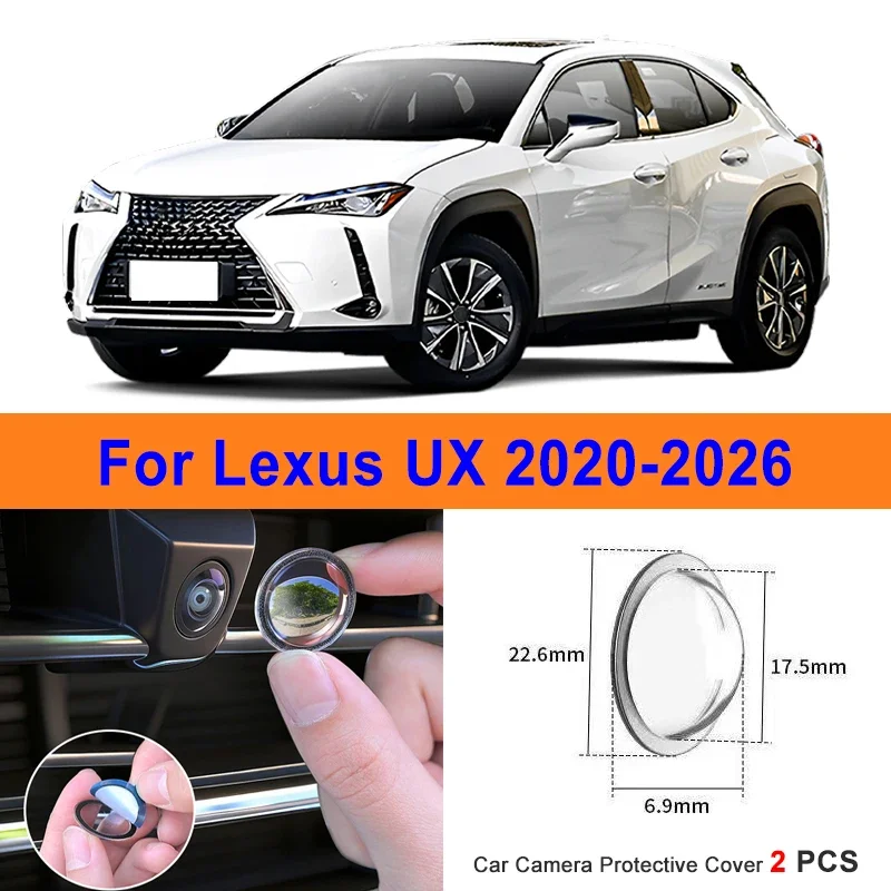 360 Reverse Image Car Camera Cover Anti-Scratch PC Lens Protector Stickers For Lexus UX 2020-2026 2Pcs
360 Reverse Image Car Camera Cover Anti-Scratch PC Lens Protector Stickers For Lexus UX 2020-2026 2Pcs
