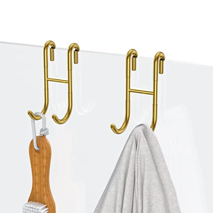 304 Stainless Steel Shower Door Hooks,,2 Pack Over Shower Glass Door Hook, Rack Hooks, Frameless, Bathroom Hanger, Drilling-Fre
304 Stainless Steel Shower Door Hooks,,2 Pack Over Shower Glass Door Hook, Rack Hooks, Frameless, Bathroom Hanger, Drilling-Fre