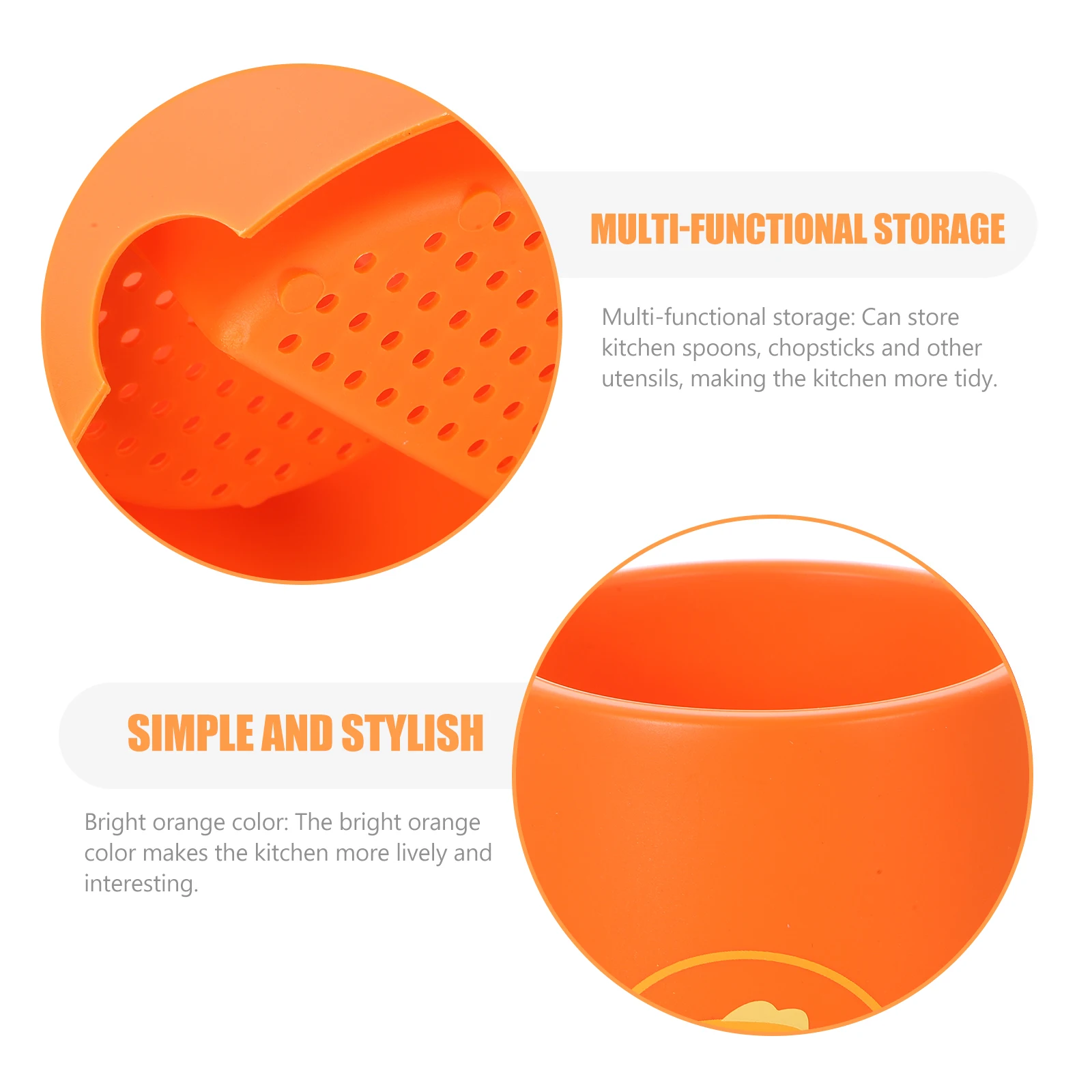 Orange Cartoon Chopstick Kitchen Utensil Storage Spoon Fork Holder Desktop Cutlery Organizer Household Countertop Storage
Orange Cartoon Chopstick Kitchen Utensil Storage Spoon Fork Holder Desktop Cutlery Organizer Household Countertop Storage