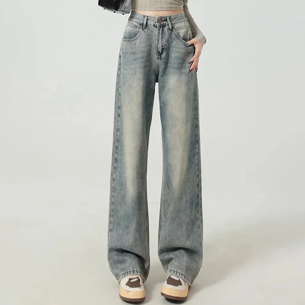 Casual Outing Everyday Use Blue High Waist Pants Versatile High Waist Trousers Cotton Pants Suitable For Daily
Casual Outing Everyday Use Blue High Waist Pants Versatile High Waist Trousers Cotton Pants Suitable For Daily