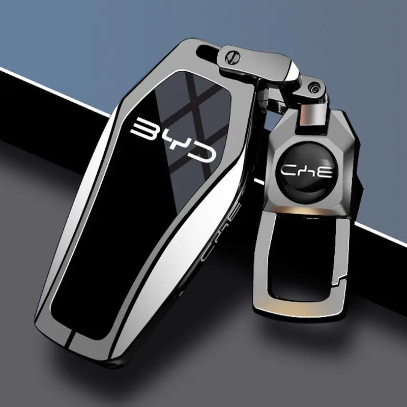 Premium Zinc Alloy Key Cover Case for BYD Han DM-i/Seal 06/Tang/Yuan EV/Song Pro/Qin Plus/Seagull L/Dolphin - Key Fob Shell
Premium Zinc Alloy Key Cover Case for BYD Han DM-i/Seal 06/Tang/Yuan EV/Song Pro/Qin Plus/Seagull L/Dolphin - Key Fob Shell