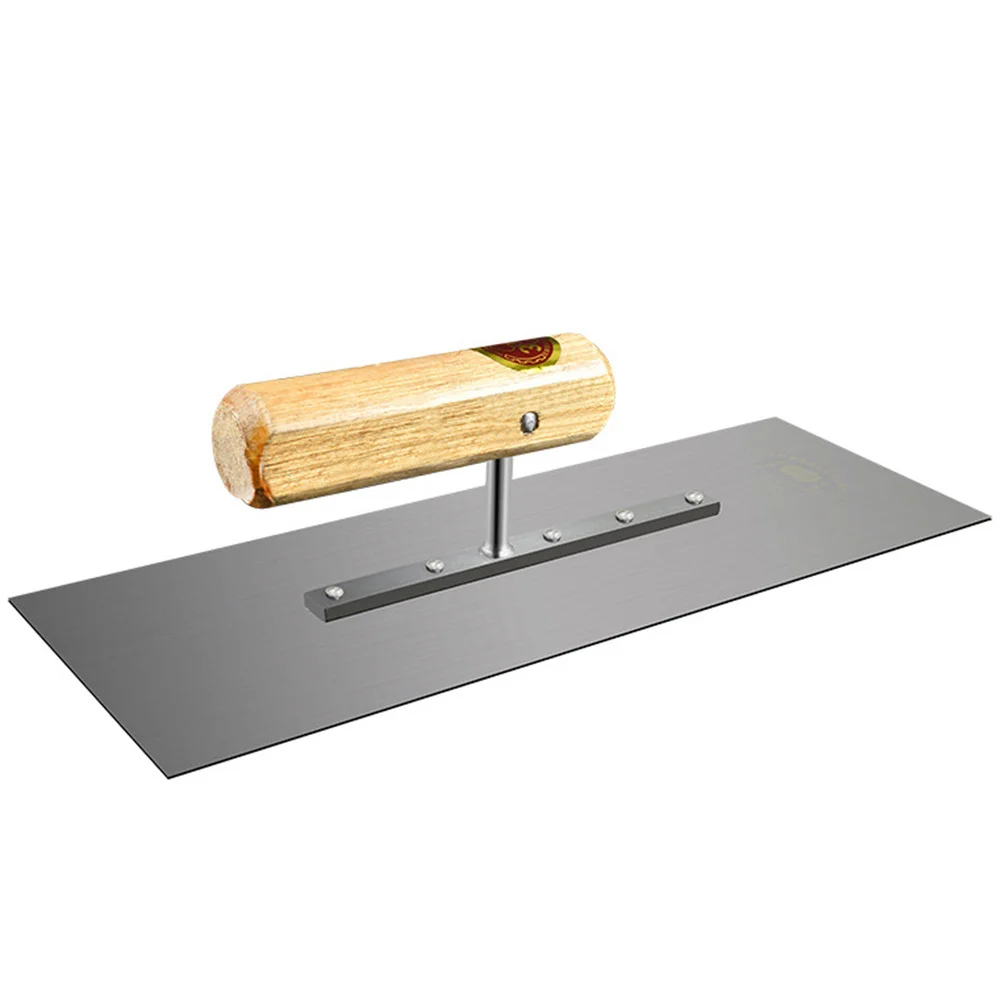 Concrete Finishing Trowel Wooden Handle Manganese Steel Durable Flat Trowel for Cement Plastering Brick Mortar Putty DIY Tool
Concrete Finishing Trowel Wooden Handle Manganese Steel Durable Flat Trowel for Cement Plastering Brick Mortar Putty DIY Tool