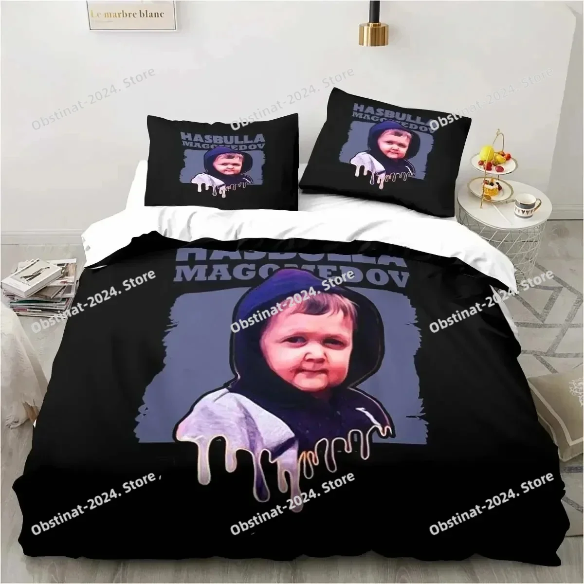 Hasbulla Magomedov Fighting Meme Printed Bed Set Duvet Cover Pillowcase Bedding Set Linen Sheet Quilt Cover Full Queen King Size
Hasbulla Magomedov Fighting Meme Printed Bed Set Duvet Cover Pillowcase Bedding Set Linen Sheet Quilt Cover Full Queen King Size