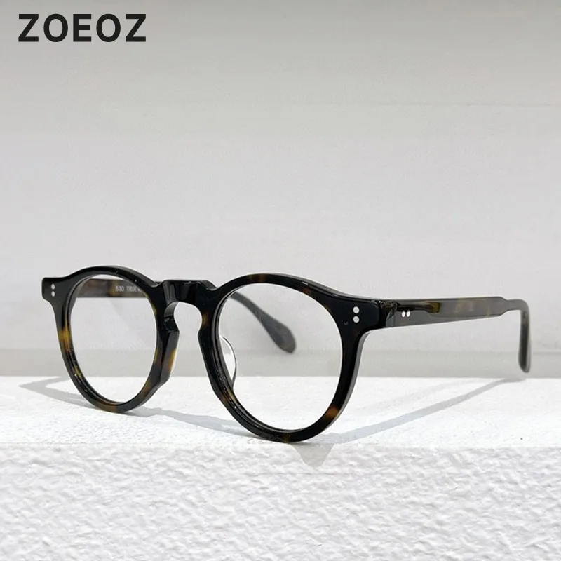 Vintage Round Gray Plate Optical Acetate Glasses Men Fashion Myopia Glasses Women Suitable for anti-blue light glasses
Vintage Round Gray Plate Optical Acetate Glasses Men Fashion Myopia Glasses Women Suitable for anti-blue light glasses