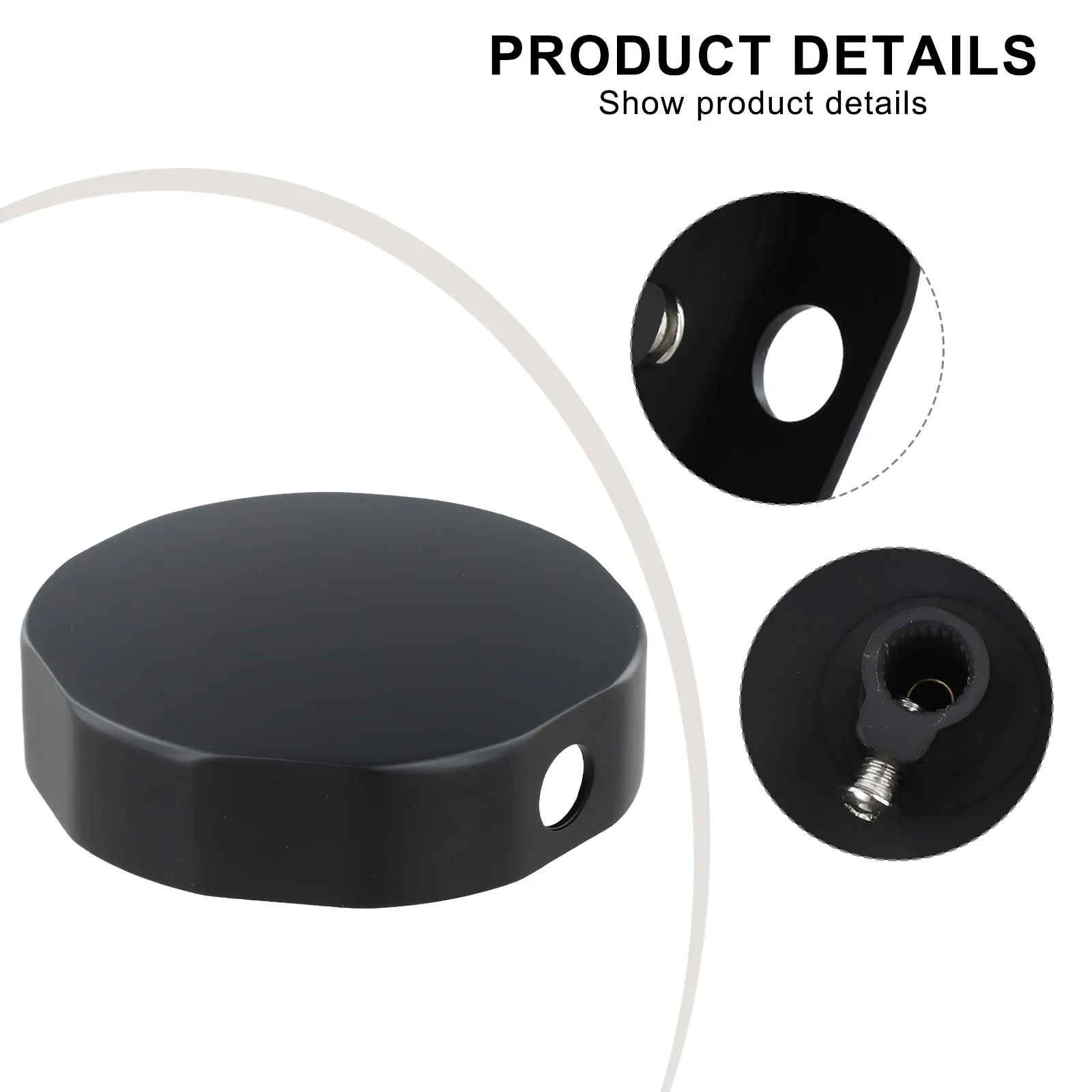 Modern Bathroom Renovation 74mm Bathtub Control Knob Bathroom Accessory Set Black Knob User-friendly Operation
Modern Bathroom Renovation 74mm Bathtub Control Knob Bathroom Accessory Set Black Knob User-friendly Operation