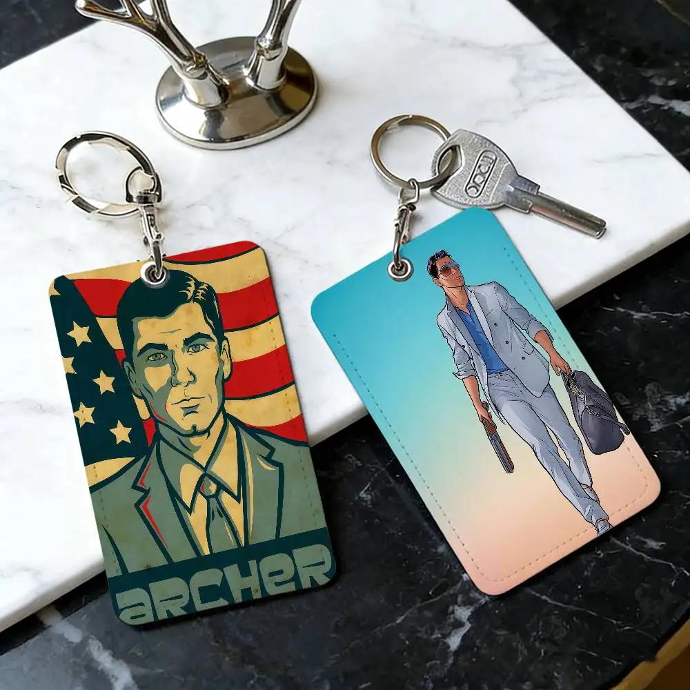 Animation TV A-Archer-ES Card Holder Men And Womenn Universal Antirust Keychain PU Learther Access Drop Key Tag Ring
Animation TV A-Archer-ES Card Holder Men And Womenn Universal Antirust Keychain PU Learther Access Drop Key Tag Ring