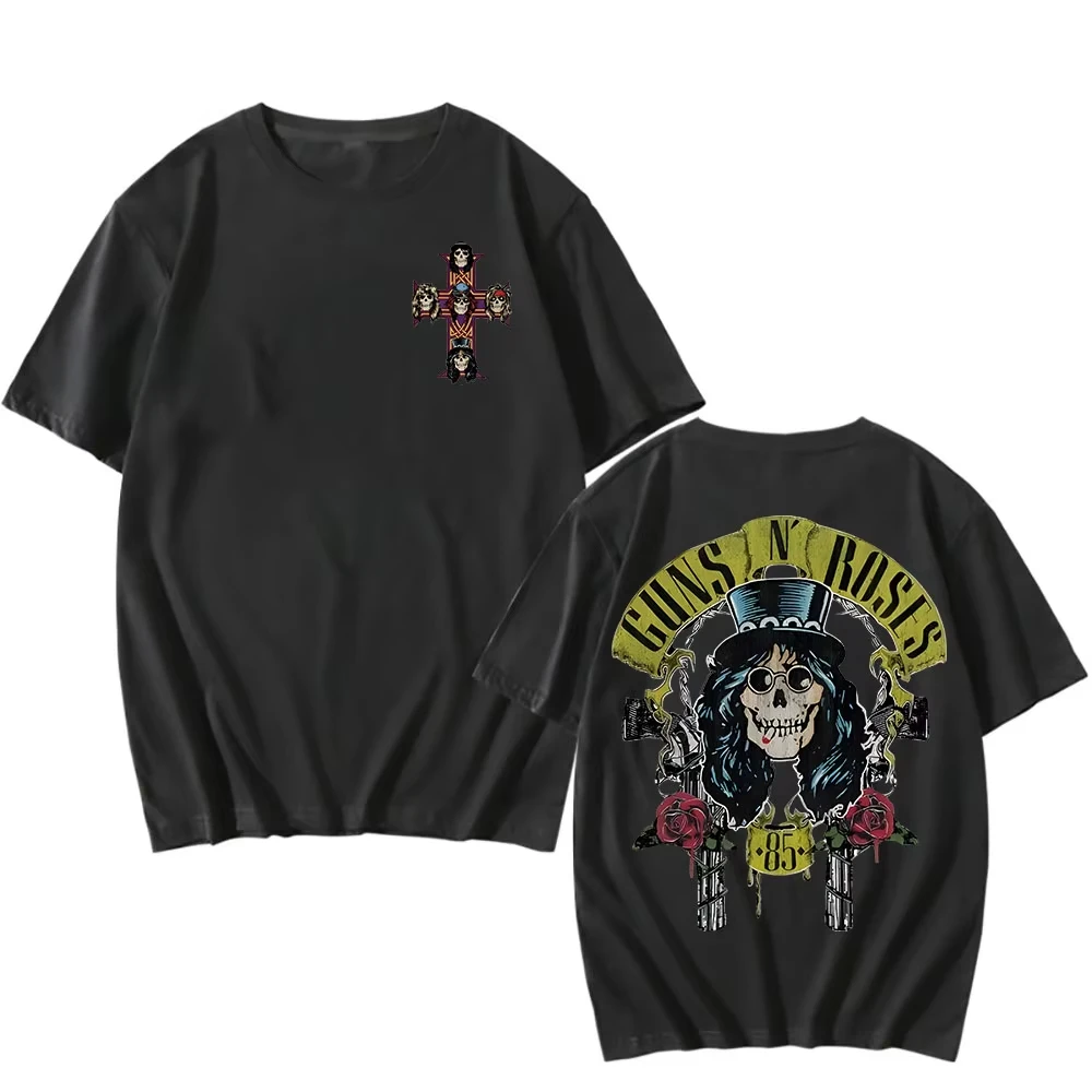 Guns N Roses T Shirt Cartoon Print Harajuku Grunge Tee-shirt Camisetas Heavy Metal Music Cotton Tshirt Ropa Hombre Punk Clothing
Guns N Roses T Shirt Cartoon Print Harajuku Grunge Tee-shirt Camisetas Heavy Metal Music Cotton Tshirt Ropa Hombre Punk Clothing