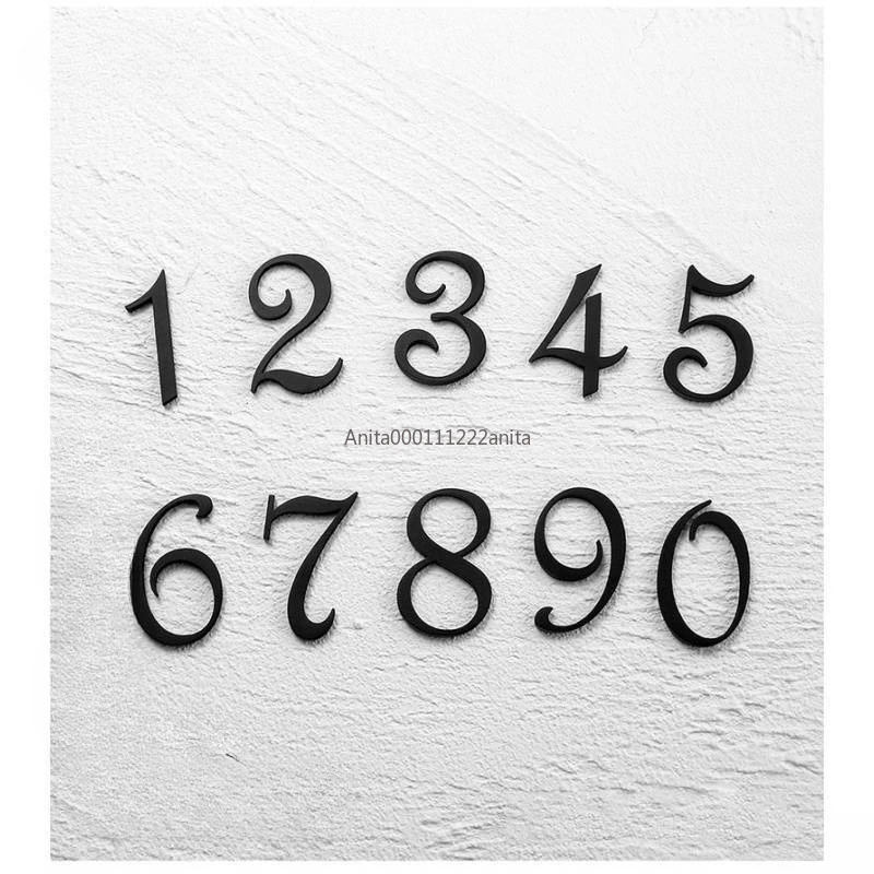 Modern Brass 3D House Numbers for Exterior House Apartment Self-adhesive Hotel Signs Digits 0~9 Wall Mounted House Numbers
Modern Brass 3D House Numbers for Exterior House Apartment Self-adhesive Hotel Signs Digits 0~9 Wall Mounted House Numbers