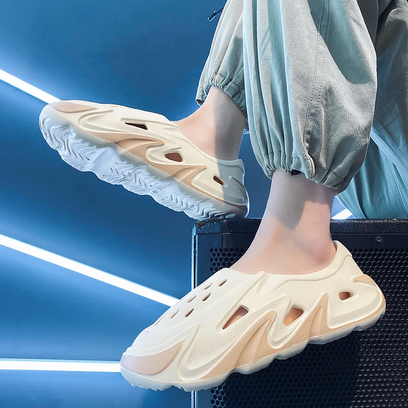 Flowllorss Breathable Slip-On Sandals Men's Summer Outdoor Sports Hollow out Beach Coconut Thong Slippers Flat Heel Rubber Sole
Flowllorss Breathable Slip-On Sandals Men's Summer Outdoor Sports Hollow out Beach Coconut Thong Slippers Flat Heel Rubber Sole