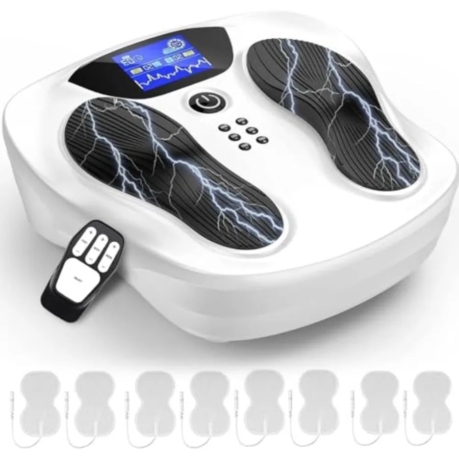 EMS-стимулятор для ног Pro 2 с TENS-накладками для облегчения невропатии, красный цвет, 99 уровней интенсивности, улучшает кровообращение и снимает боль
EMS-стимулятор для ног Pro 2 с TENS-накладками для облегчения невропатии, красный цвет, 99 уровней интенсивности, улучшает кровообращение и снимает боль