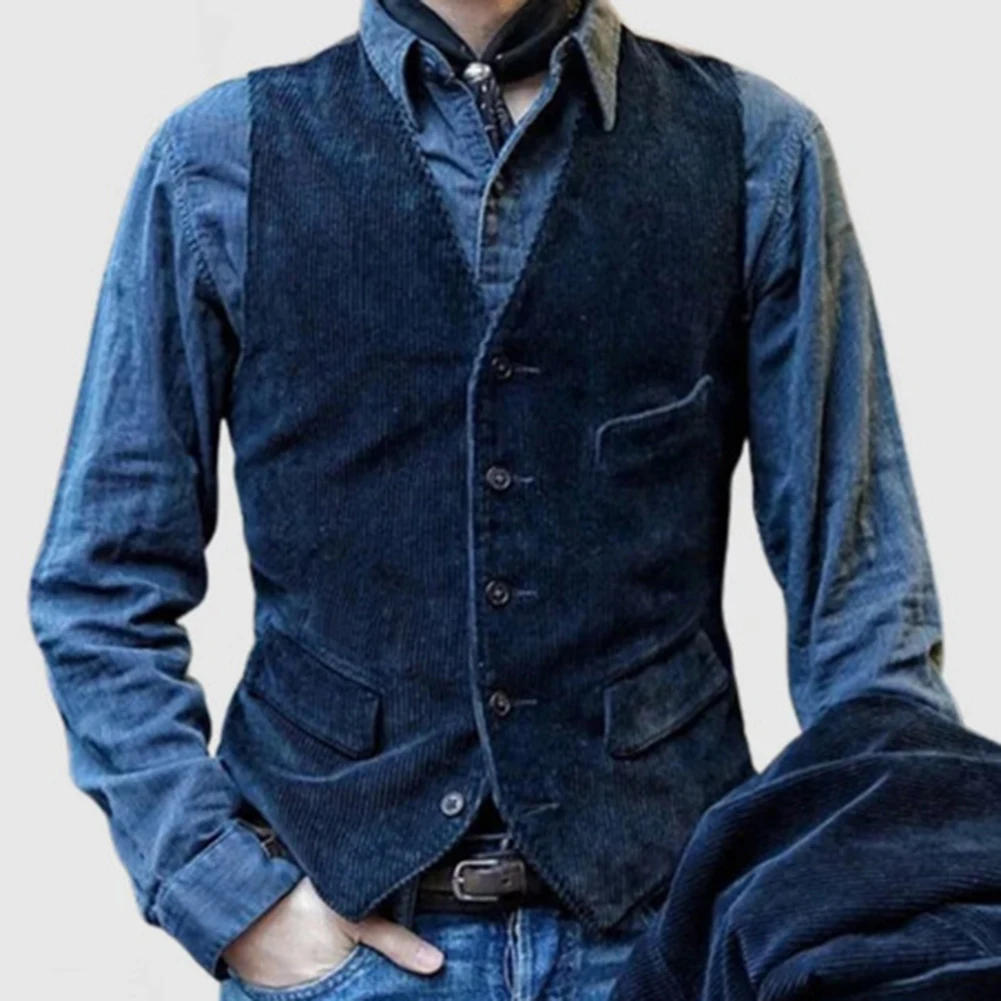 Button up Vest British Style Vest For Holiday For Daily Use Regular Length Slight Stretch Solid Color Brand New
Button up Vest British Style Vest For Holiday For Daily Use Regular Length Slight Stretch Solid Color Brand New