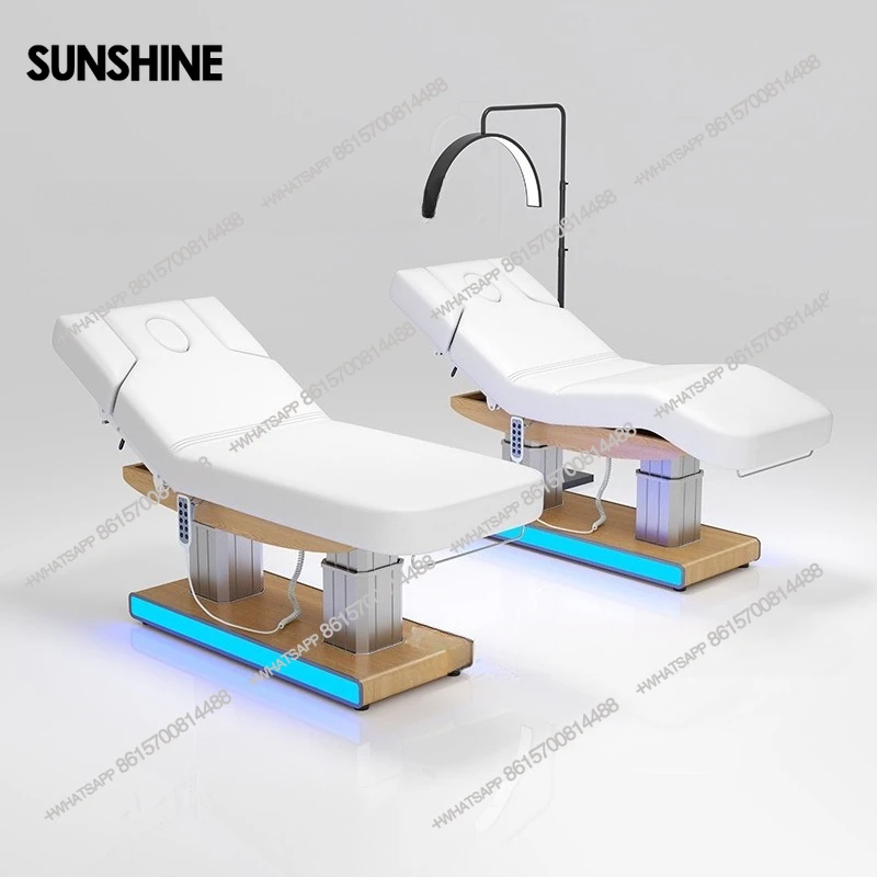Электрическая косметическая кровать для ухода за лицом, медицинская красота, инъекционное отопление, спа-массаж, лифтинговая кровать
Электрическая косметическая кровать для ухода за лицом, медицинская красота, инъекционное отопление, спа-массаж, лифтинговая кровать
