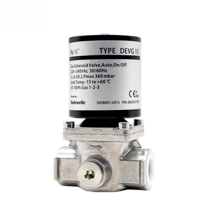 Gas Solenoid Valve DEVG15 DEVG20 DEVG25 DEVG40 DEVG50 Industrial Burner Accessories Voltage Solenoid Valve
Gas Solenoid Valve DEVG15 DEVG20 DEVG25 DEVG40 DEVG50 Industrial Burner Accessories Voltage Solenoid Valve