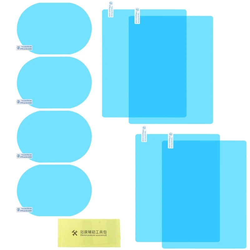 8Pcs Car Rain-proof Film Rearview Mirror Waterproof Film Universal Window Glass Clear Anti-Fog Anti-reflective Sticker
8Pcs Car Rain-proof Film Rearview Mirror Waterproof Film Universal Window Glass Clear Anti-Fog Anti-reflective Sticker