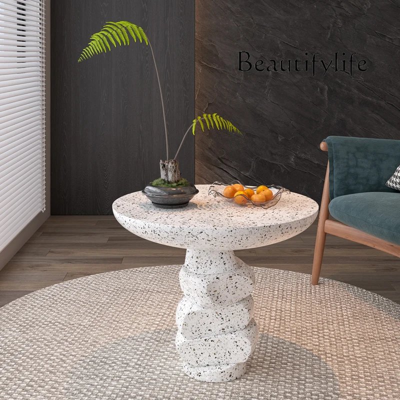 Italian minimalist high-end coffee table retro wabi-sabi wind edge table designer floor decoration ornament
Italian minimalist high-end coffee table retro wabi-sabi wind edge table designer floor decoration ornament