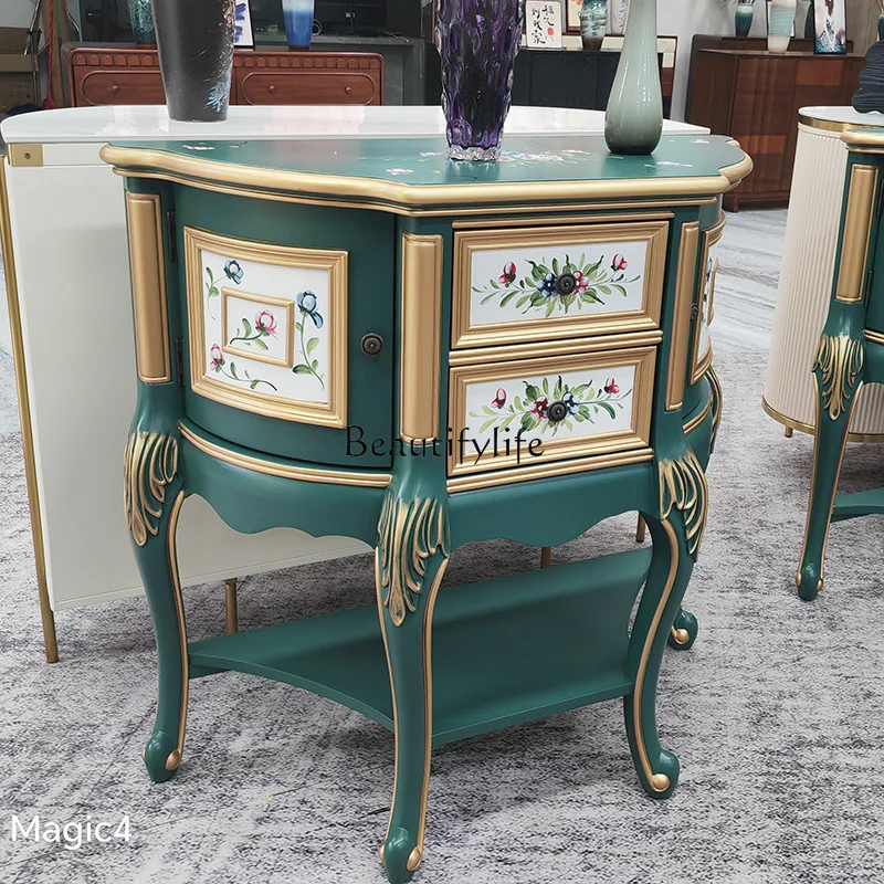 Retro living room side cabinet against the wall, tea and dining side cabinet
Retro living room side cabinet against the wall, tea and dining side cabinet
