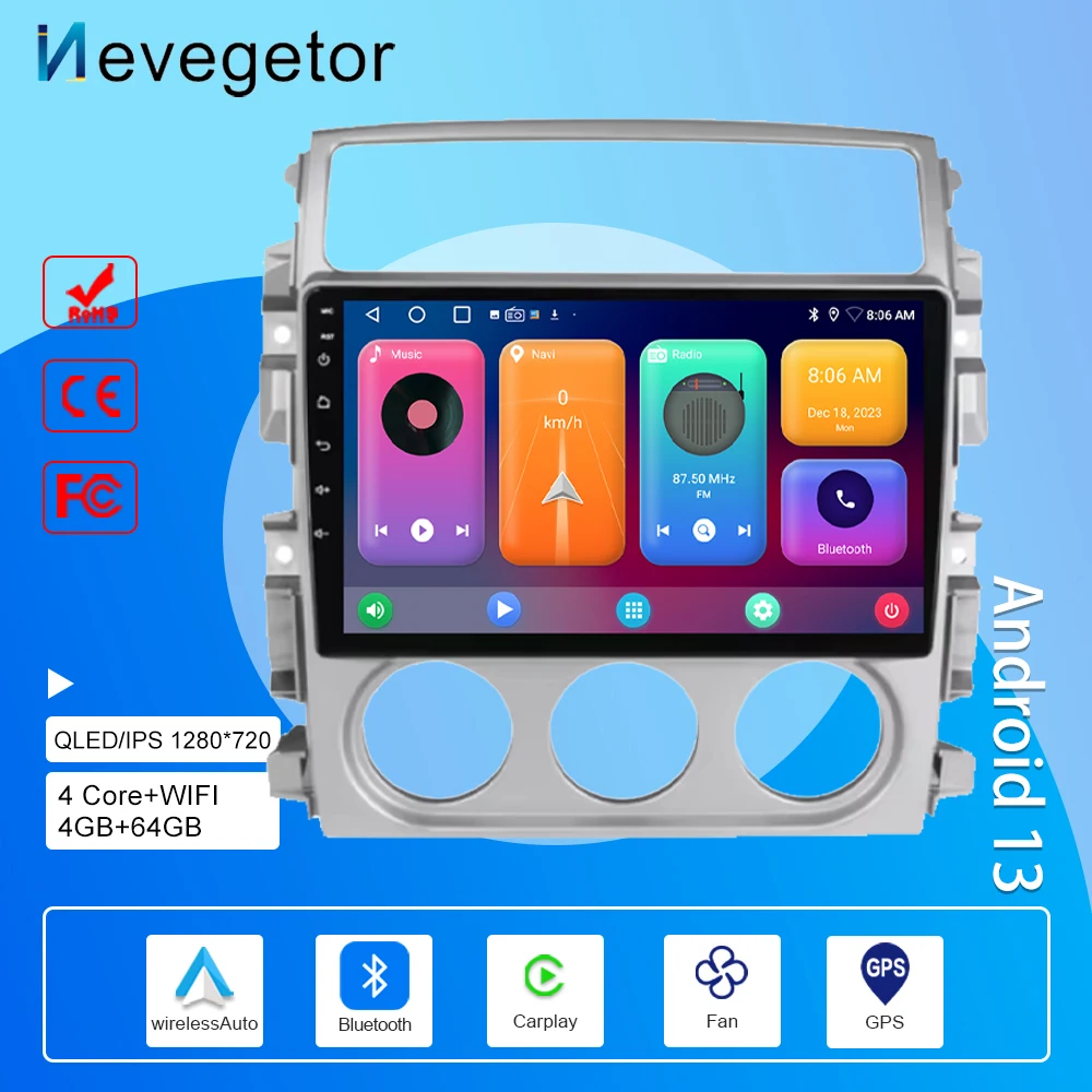 For Suzuki Liana 2004 - 2013 Car Radio BT Multimedia Video Player Android Auto GPS Navigation Touch Screen WIFI BT No 2din DVD
For Suzuki Liana 2004 - 2013 Car Radio BT Multimedia Video Player Android Auto GPS Navigation Touch Screen WIFI BT No 2din DVD