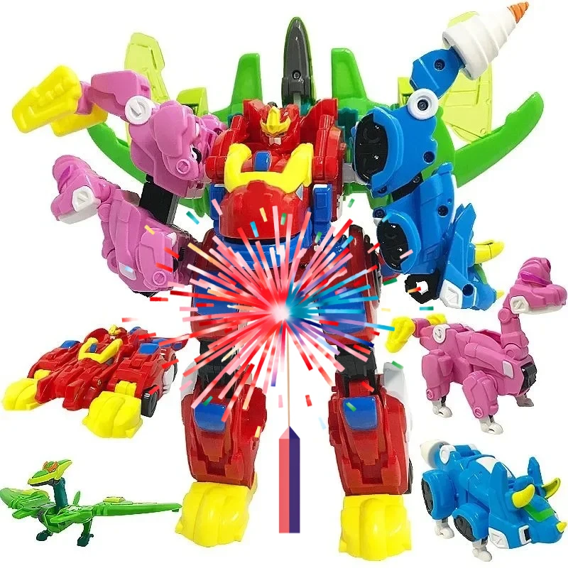 Gogo Dino 4 in1 ABS Min Deformation Action Figures REX Transformation Car Airplane Motorboat Crane Dinosaur Toys
Gogo Dino 4 in1 ABS Min Deformation Action Figures REX Transformation Car Airplane Motorboat Crane Dinosaur Toys