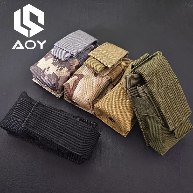 Тактический фонарик CQC Molle M5, одинарный подсумок для журналов для пистолета, держатель для фонаря, уличный охотничий нож, легкая кобура, сумка
Тактический фонарик CQC Molle M5, одинарный подсумок для журналов для пистолета, держатель для фонаря, уличный охотничий нож, легкая кобура, сумка