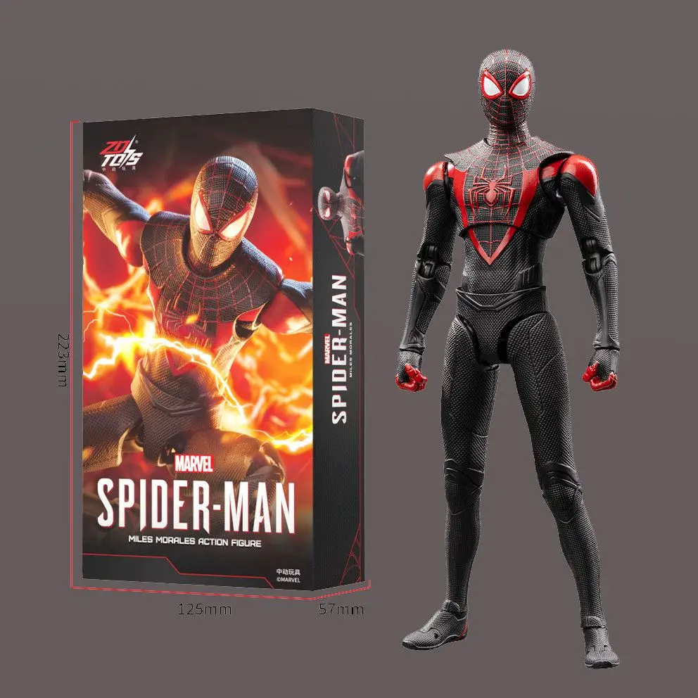 Miles Spider Man Handmade Joint Movable Doll Model for Boys Gift Avengers League Hero High End Home Decor for Boys Gift
Miles Spider Man Handmade Joint Movable Doll Model for Boys Gift Avengers League Hero High End Home Decor for Boys Gift