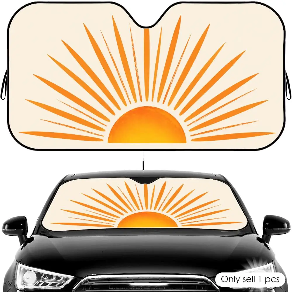 Warm Horizon Delight Sun Visor Car Front Windshield Shade UV Block Heat Shield Foldable Universal Fit Cover
Warm Horizon Delight Sun Visor Car Front Windshield Shade UV Block Heat Shield Foldable Universal Fit Cover