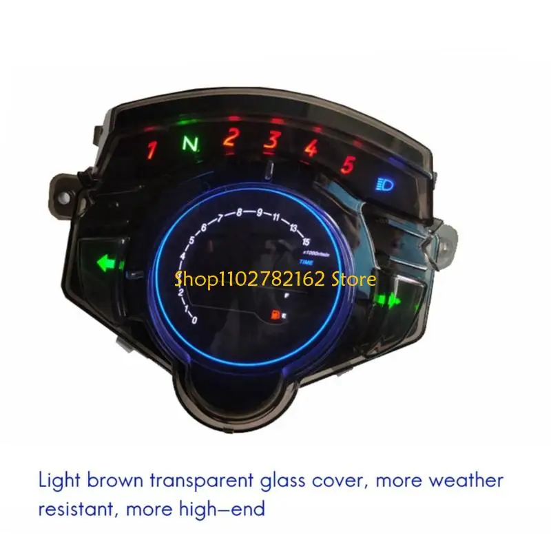 547B Digital Display Speedometer Odometer Dashboard Suitable for LC135 V5 4S/5S Waterproof Motorbike Instrument Tachometer
547B Digital Display Speedometer Odometer Dashboard Suitable for LC135 V5 4S/5S Waterproof Motorbike Instrument Tachometer