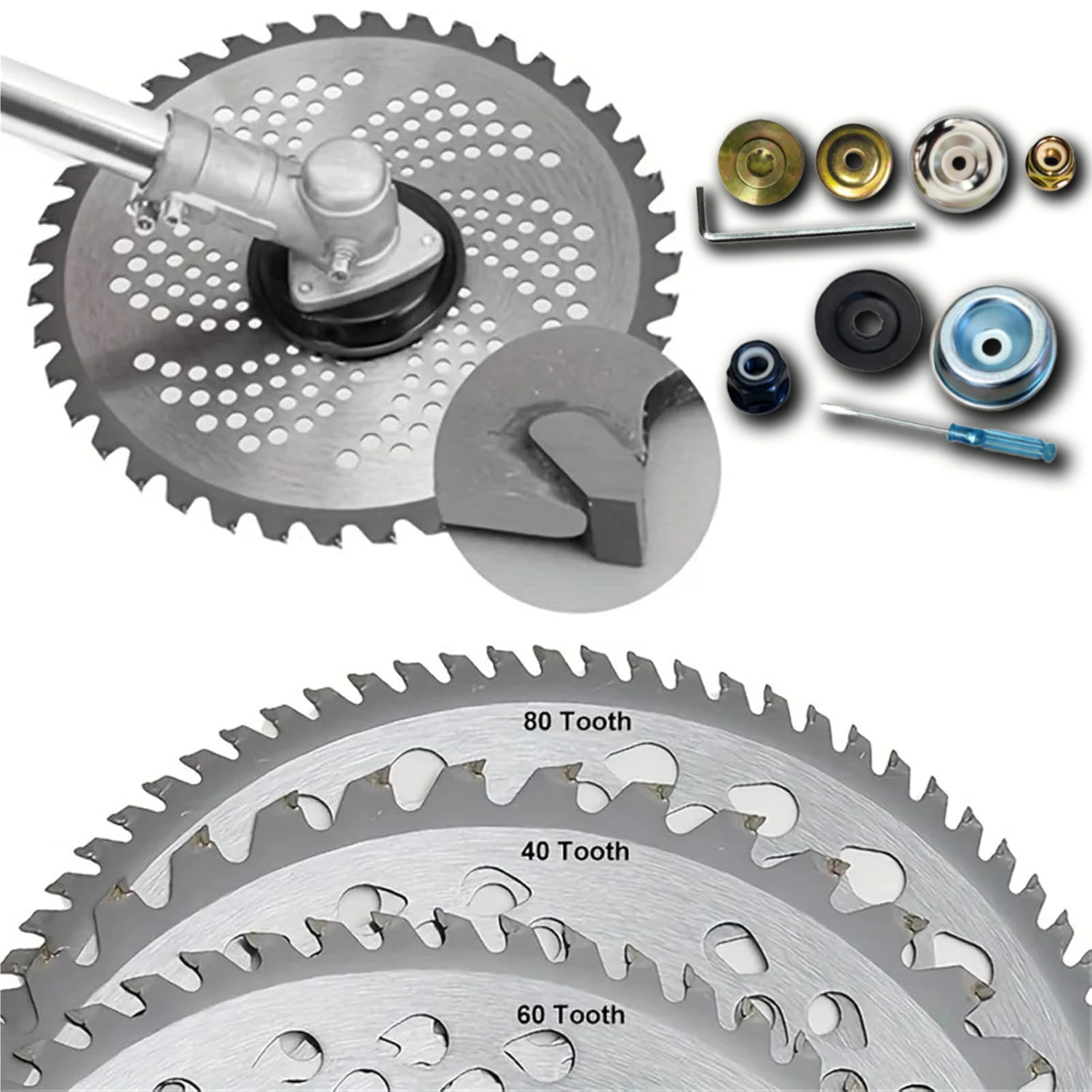 255mm 40/60/80T Universal Tungsten Steel Alloy Circular Saw Blade 25.4mm Bore High Hardness Brush Cutter Grass Trimmer Blade
255mm 40/60/80T Universal Tungsten Steel Alloy Circular Saw Blade 25.4mm Bore High Hardness Brush Cutter Grass Trimmer Blade