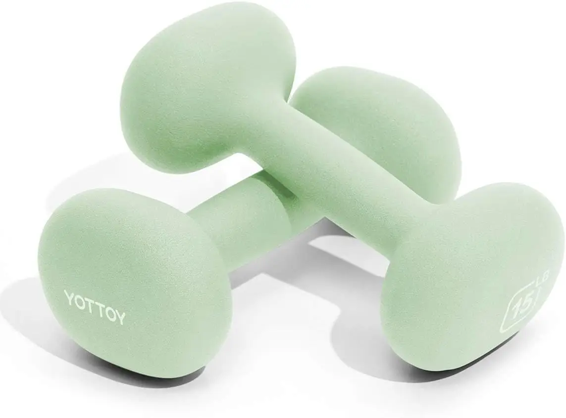 Neoprene Dumbbell Set of 2, Non-Slip Hand Weights for Women Home Gym Strength Training
Neoprene Dumbbell Set of 2, Non-Slip Hand Weights for Women Home Gym Strength Training