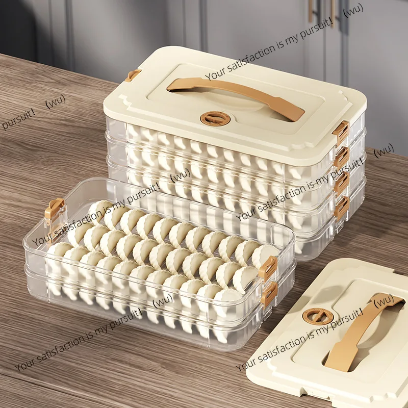 Dumpling box with lid Large food grade wonton box Transparent thickened dumplings Multi-layer covered quick-
Dumpling box with lid Large food grade wonton box Transparent thickened dumplings Multi-layer covered quick-