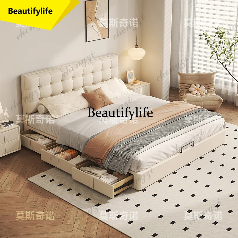 X188 Double Bedroom Massage Bed Baby Children Luxury Modern Frame Multifunctional Bed Sleeping Letto Matrimoniale Trendy
X188 Double Bedroom Massage Bed Baby Children Luxury Modern Frame Multifunctional Bed Sleeping Letto Matrimoniale Trendy