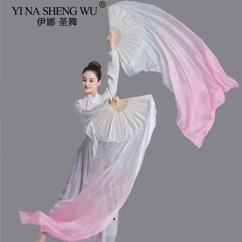 100% Silk Belly Dance Long Fan 1 Pair Gradient Color Classical Yangko Square Dance Performance Practice Fans For Adults Girls
100% Silk Belly Dance Long Fan 1 Pair Gradient Color Classical Yangko Square Dance Performance Practice Fans For Adults Girls