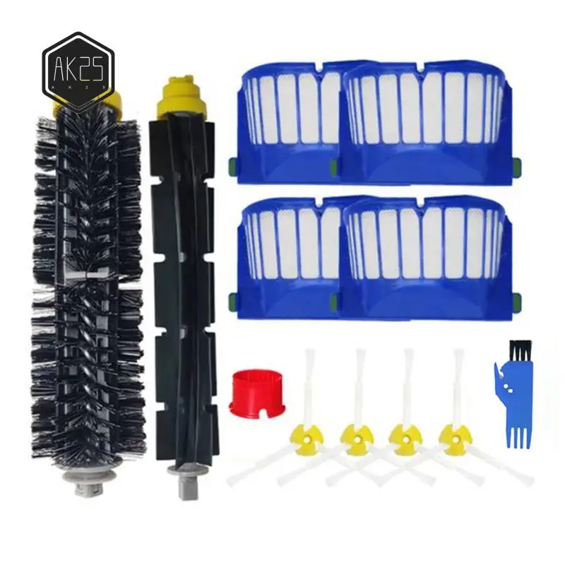 AK25-Main Side Brush For Irobot Roomba 600 Series 605 664 671 692 691 694 650 660 Robotic Vacuum Cleaner Accessories
AK25-Main Side Brush For Irobot Roomba 600 Series 605 664 671 692 691 694 650 660 Robotic Vacuum Cleaner Accessories