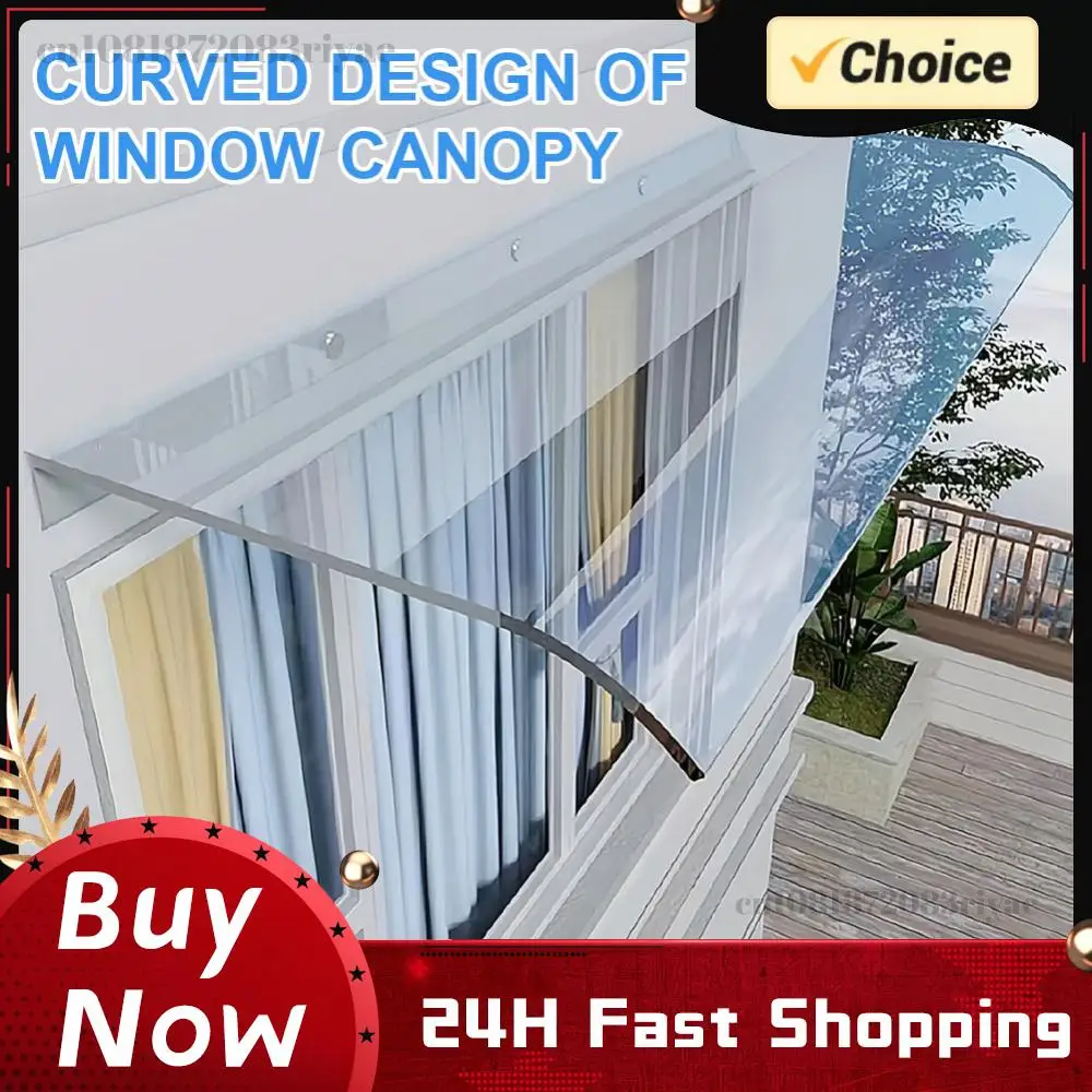 No Bracket Transparent Sunshade Rain Canop UV Protection Invisible Canopy Wall Window Awning Garden Patio Balcony Shelter Cover
No Bracket Transparent Sunshade Rain Canop UV Protection Invisible Canopy Wall Window Awning Garden Patio Balcony Shelter Cover