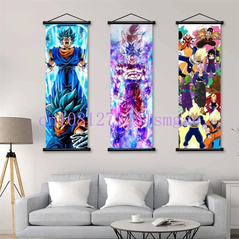Dragon Ball Z Hanging Painting Kakarot Scroll Picture Super Saiyan Goku Anime Poster Vegeta Children'S Room Decoration Artwork
Dragon Ball Z Hanging Painting Kakarot Scroll Picture Super Saiyan Goku Anime Poster Vegeta Children'S Room Decoration Artwork