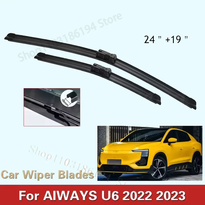 Car Front Windscreen Wiper Blade Brushes Wiper Blades For AIWAYS U6 PRIME Electric SUV Coupe 2022 2023 Car Accessories
Car Front Windscreen Wiper Blade Brushes Wiper Blades For AIWAYS U6 PRIME Electric SUV Coupe 2022 2023 Car Accessories
